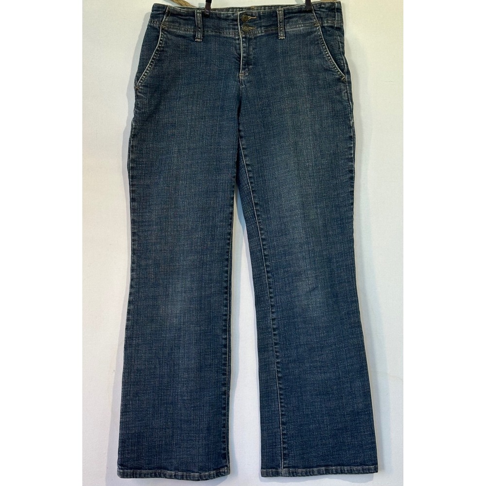 Michael Kors Wide Leg Jeans Stretch Womens 8 Classic Sporty Comfort